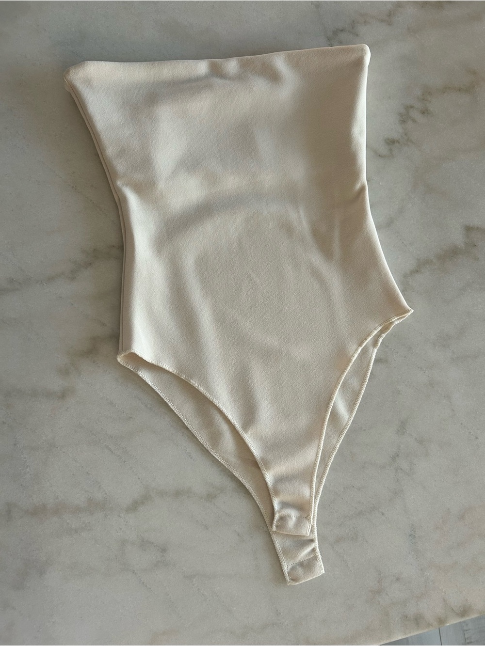 Zara Cream Strapless Kids One-Piece Bodysuit